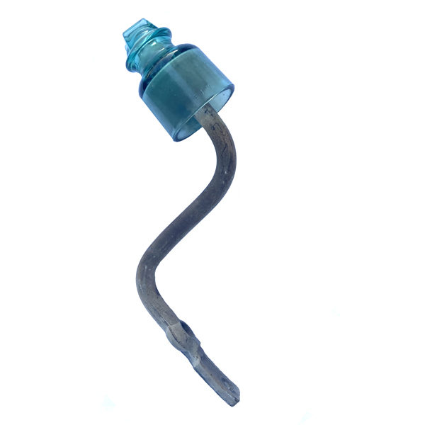 Isolateur en verre EDF – Patere porte manteau