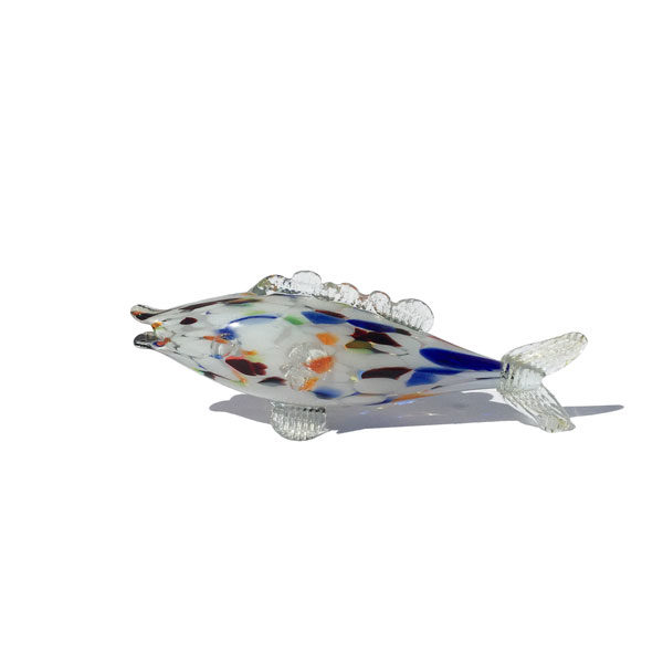 Poisson en verre de Murano disponible sur le eshop de Madame M catégorie Brocante