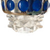 Luminaire Très belle suspension bleue RAAK – Hollande 1970