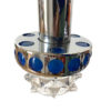 Luminaire Très belle suspension bleue RAAK – Hollande 1970