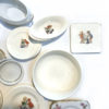Très joli petit lot de dînettes anciennes en porcelaine et faïence